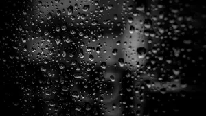 玻璃上的雨滴图片_3