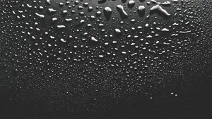 玻璃上的雨滴图片_8