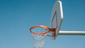 篮球架篮筐图片