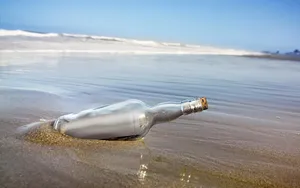 漂流瓶唯美桌面壁纸_3