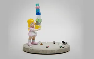 陶瓷艺术壁纸：瓷娃娃_16
