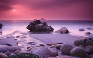 唯美海岸风景图片壁纸_9