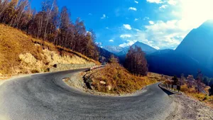 美丽的山川景色图片壁纸_3