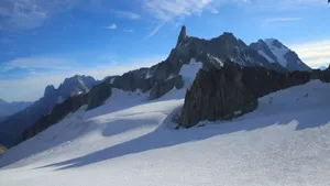 法国勃朗峰雪山风景壁纸_13