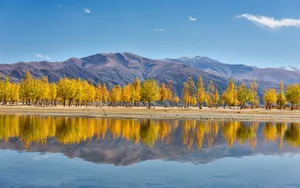 雅鲁藏布江优美风景壁纸_2