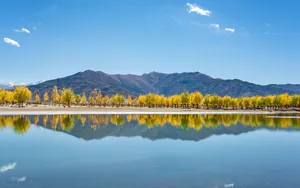 雅鲁藏布江优美风景壁纸_4