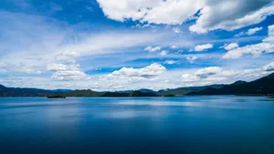 泸沽湖里格半岛风景壁纸_15