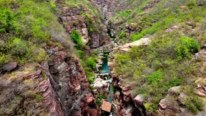 红石峡景区旅游图片_7