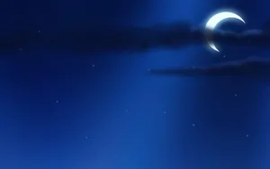 唯美月亮图片壁纸_8