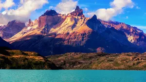 山峰山脉景色图片_8