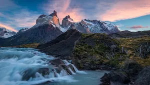 山峰山脉景色图片_10
