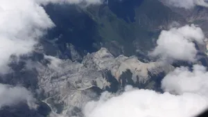 俯视西藏拉萨风景壁纸_14