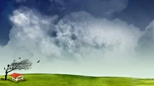 绿色风景图片壁纸_2