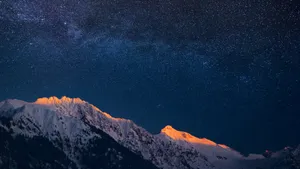 山峰山脉风景图片壁纸_9