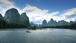 桂林山水甲天下风景壁纸_3