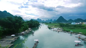 桂林山水甲天下风景壁纸_7