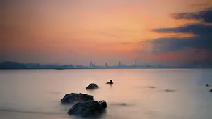 高清深圳湾风景壁纸图片_9