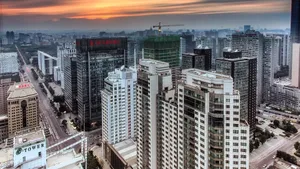 北京国贸建筑风景壁纸_4