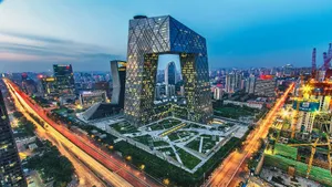 北京国贸建筑风景壁纸_5