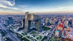 北京国贸建筑风景壁纸_6