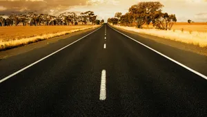 唯美道路风光壁纸_11