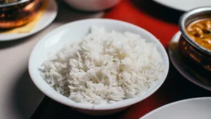 高清白米饭图片_8