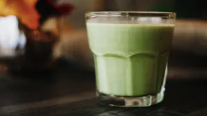 高清绿色抹茶图片_5