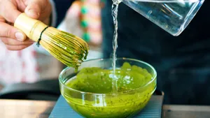 高清绿色抹茶图片_7