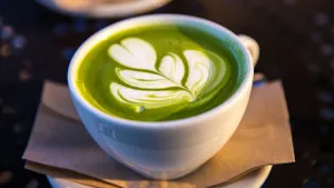 高清绿色抹茶图片_8