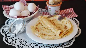 高清西式煎饼图片_9