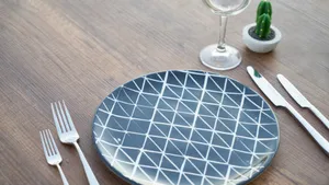 高清不锈钢餐具图片_9