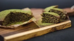 高清抹茶蛋糕图片_5