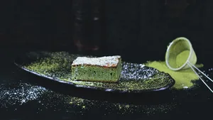 高清抹茶蛋糕图片_12