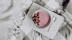 绿色饮品水果奶昔图片_8