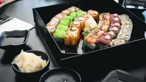 好吃又美味的寿司图片_5