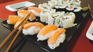 好吃又美味的寿司图片_9