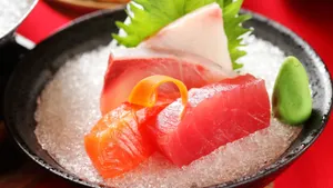 日式料理生鱼片图片_4