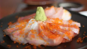 日式料理生鱼片图片_8