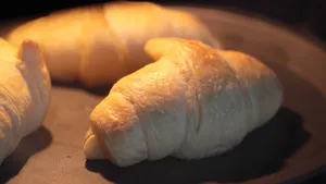 高清牛角面包图片大全_6