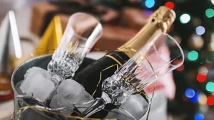 高清香槟酒图片_3