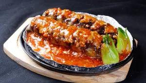 香喷喷的红烧茄子图片_11
