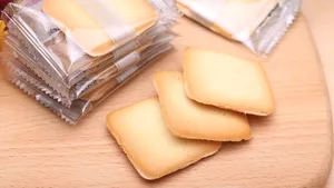 香脆夹心饼干图片