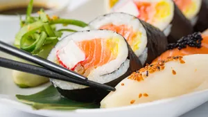 精致美食寿司图片_9