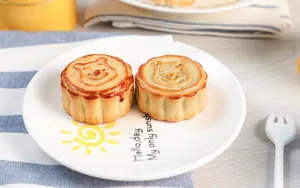 中秋节水果味月饼图片_9