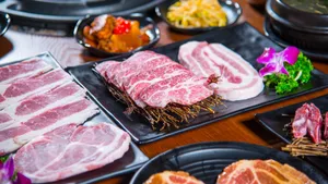 新鲜烤肉图片_4