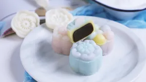 中秋冰皮月饼图片_9