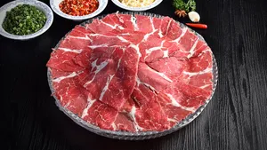 火锅配菜牛肉图片_9