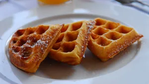 华夫饼图片壁纸_10