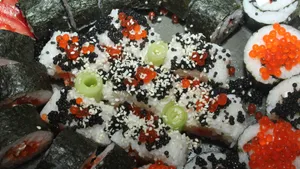 好吃的寿司美食图片_3