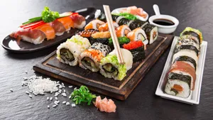 好吃的寿司美食图片_5
